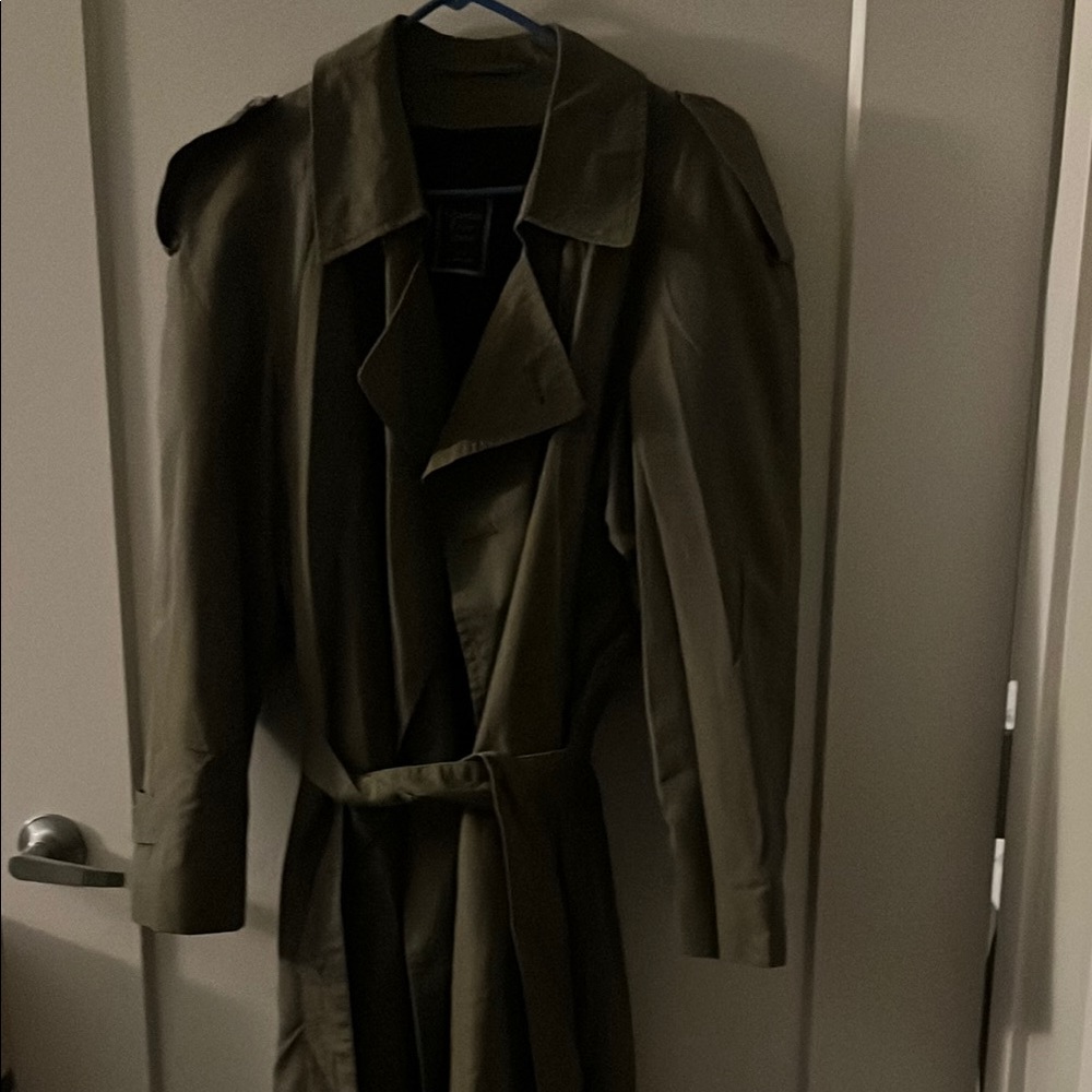 Dior Khaki Trench Coat